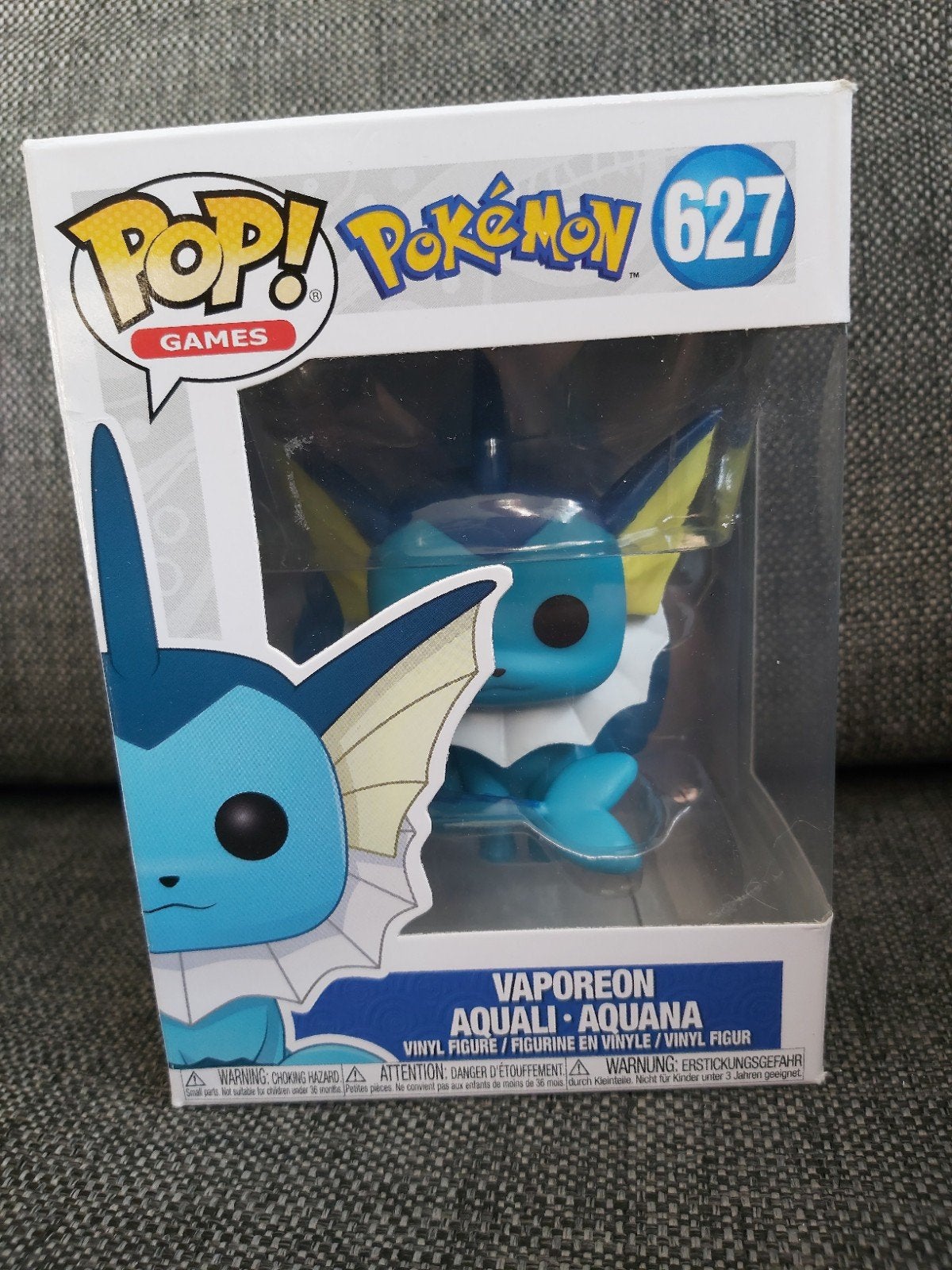 Funko Pop! Games: Pokémon - Vaporeon #627, Ophalen of Verzenden