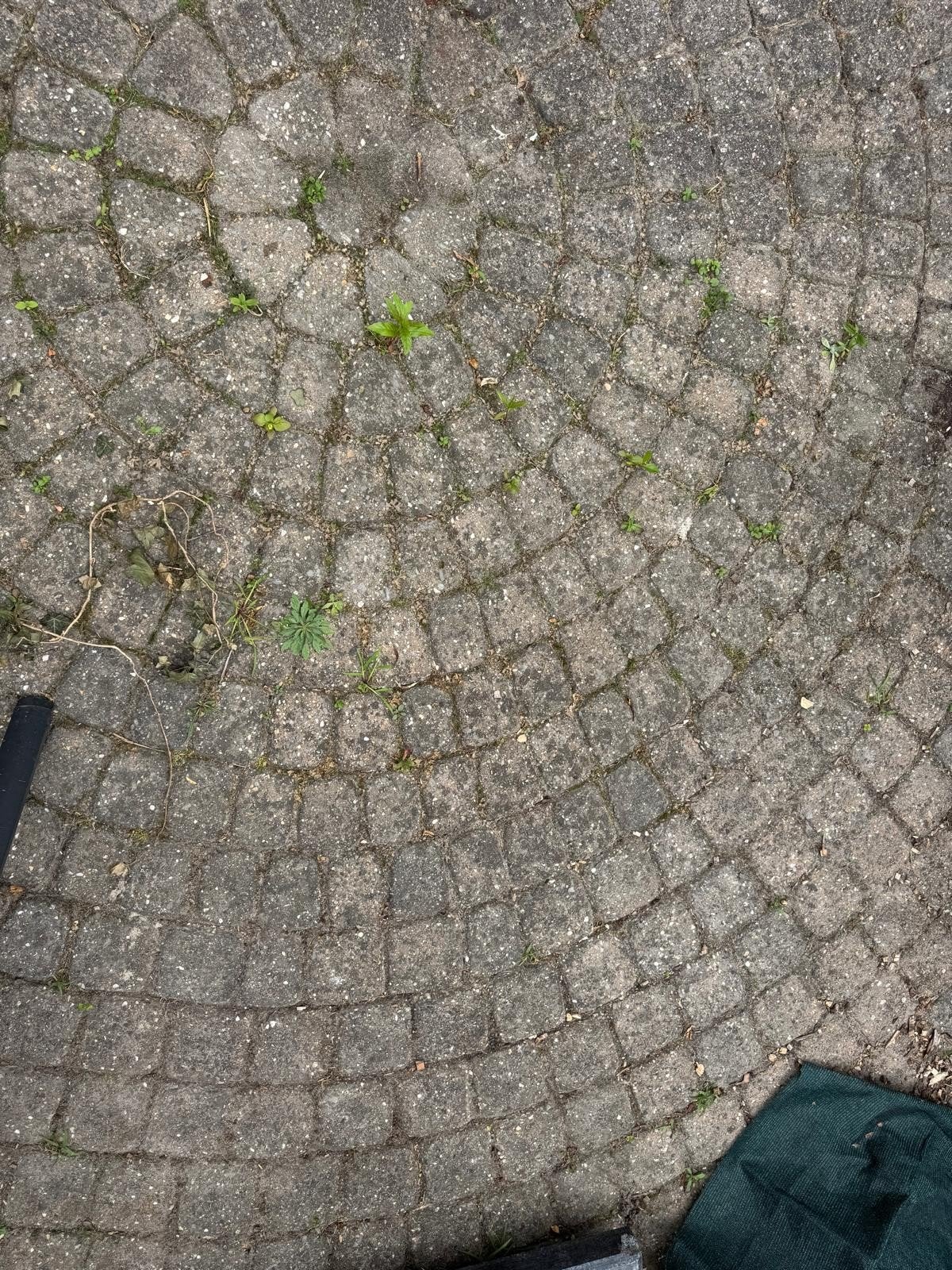 Gratis af te halen: complete cirkel van cobblestones + extra, Tuin en Terras, Tegels en Klinkers, Ophalen, Gebruikt, Klinkers