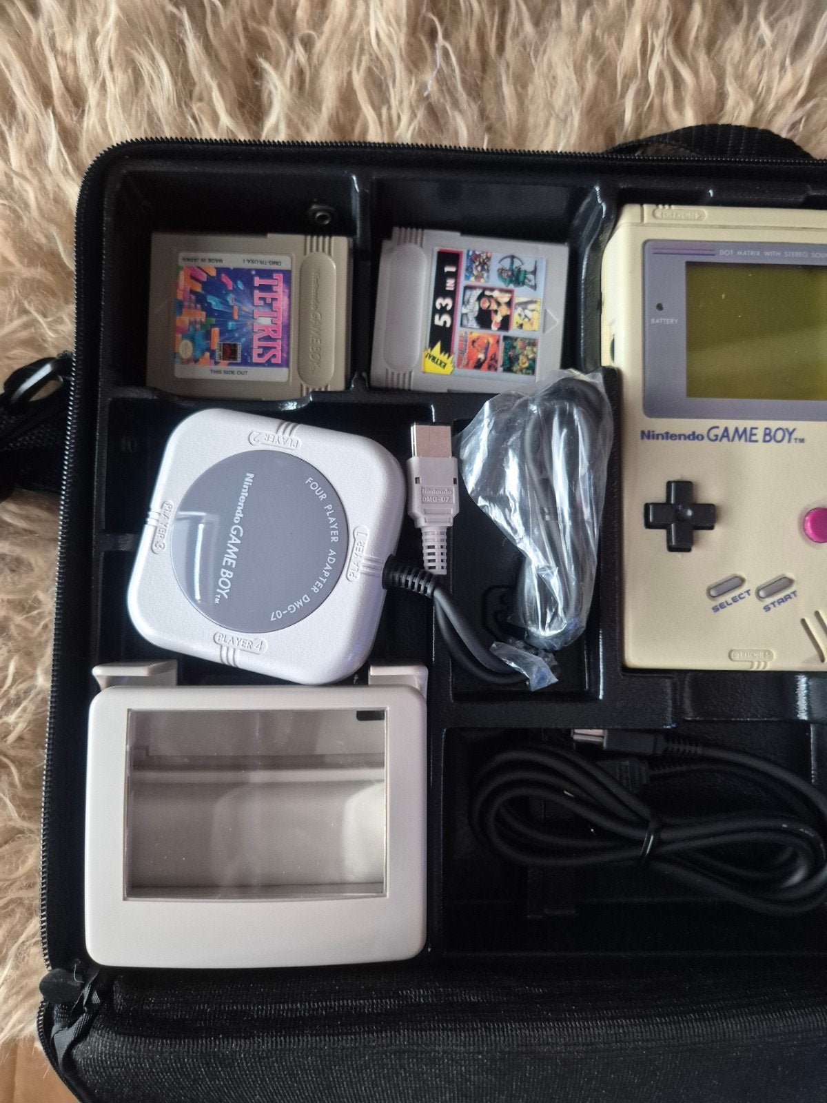 Nintendo Game Boy Classic met games en accessoires, Spelcomputers en Games, Ophalen of Verzenden, Gebruikt, Game Boy Classic, Met games