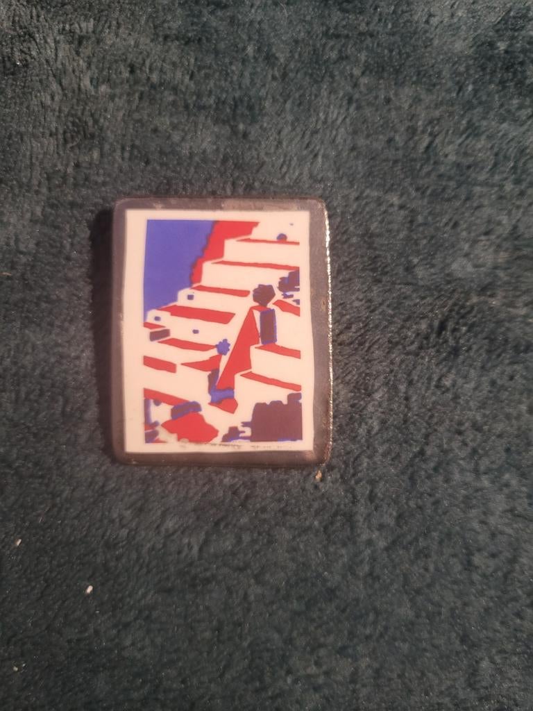 Siciliaanse broche met Italiaanse voorstelling, Ophalen, Overige materialen, 4 tot 7 cm, Overige kleuren