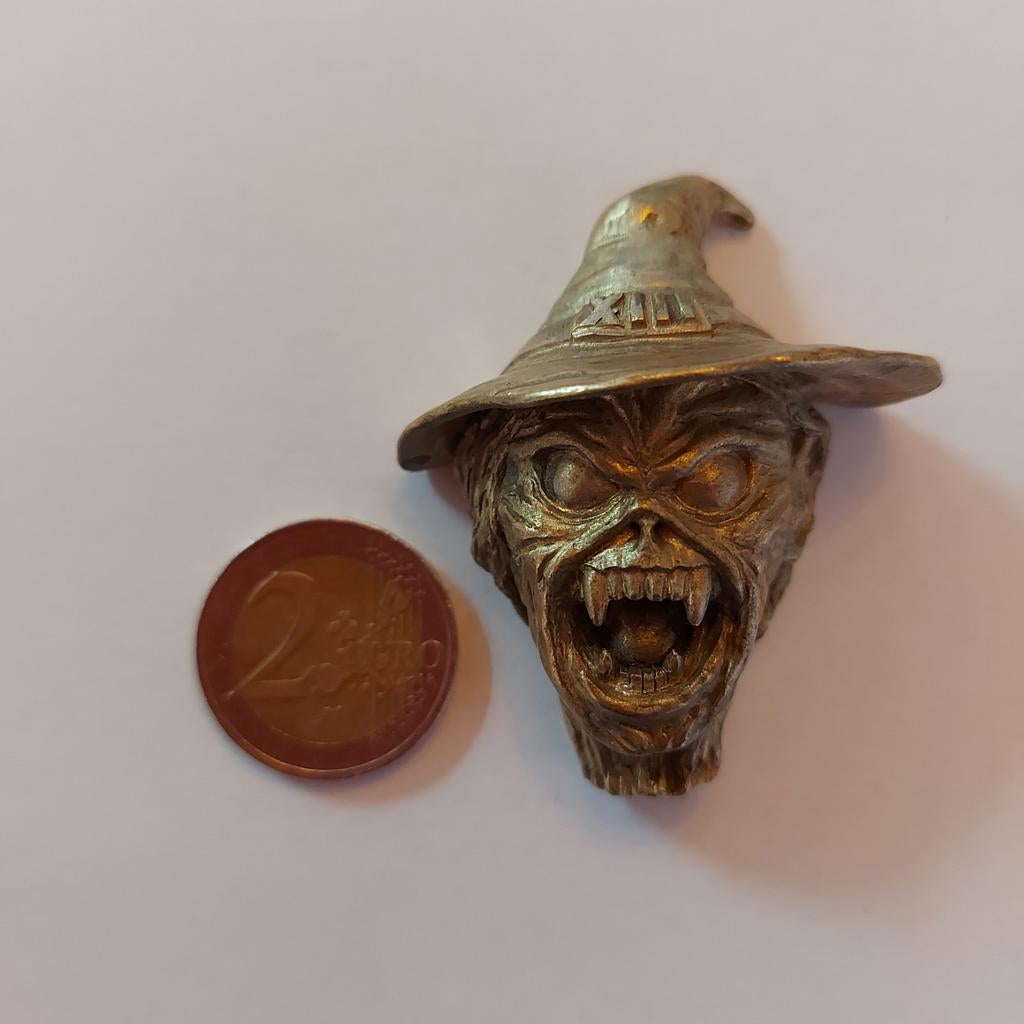 Iron Maiden Eddie the Head bedel sieraad – Hoge Kwaliteit, Overige merken, Overige materialen, Nieuw, Ophalen of Verzenden