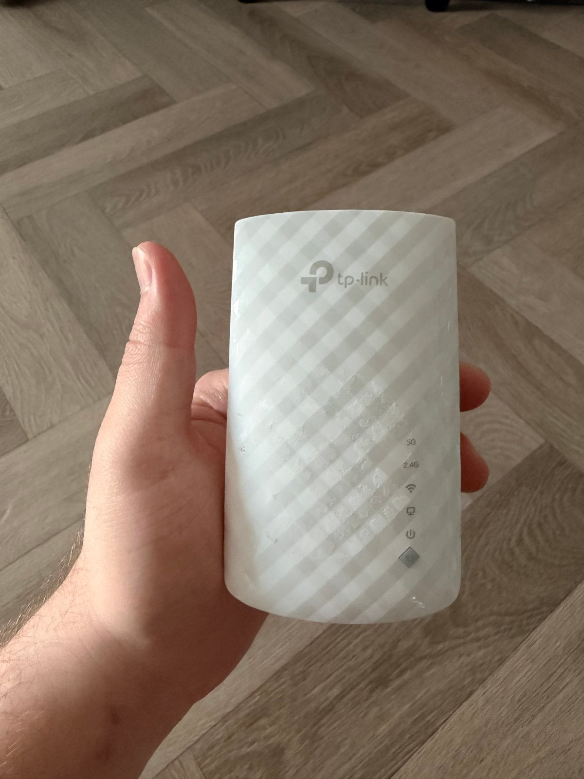 TP-Link RE200 AC750 Wi-Fi Range Extender, Ophalen of Verzenden, Gebruikt