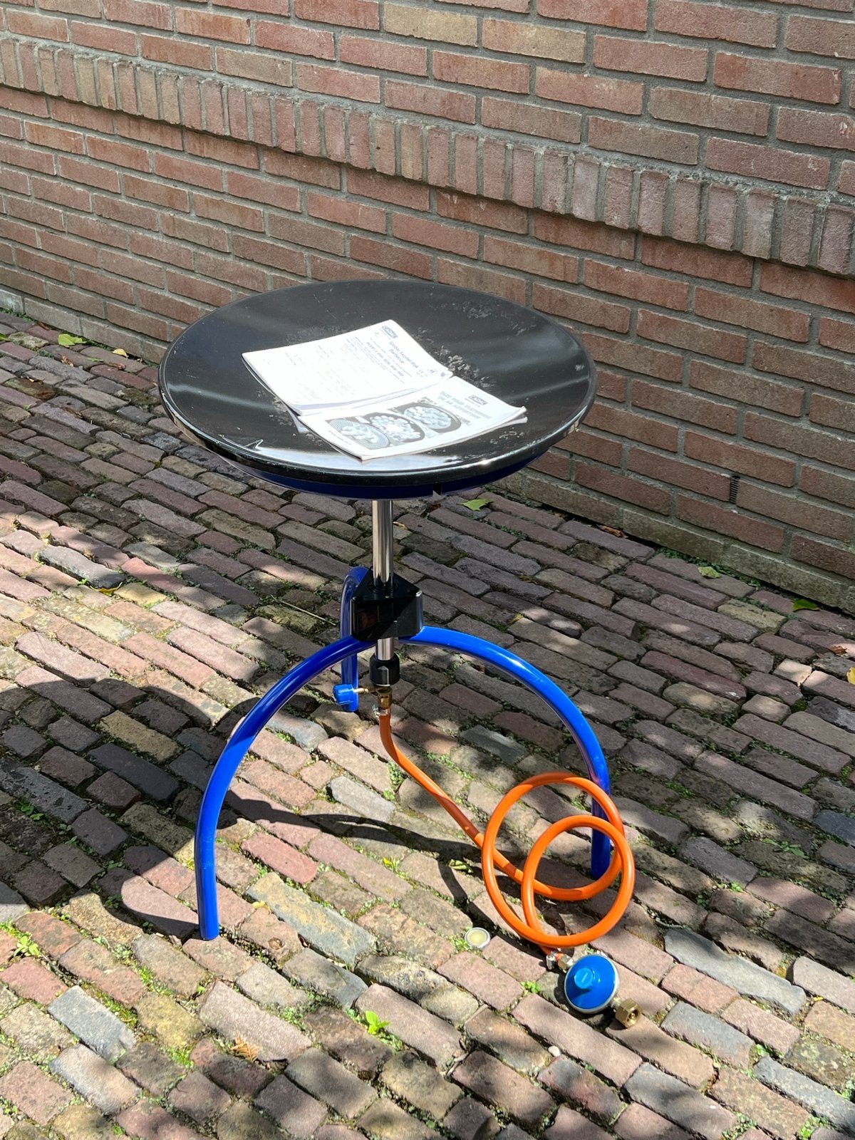 Cadac Global Skottel-wok met gasaansluiting en tas, Tuin en Terras, Gasbarbecues, Ophalen, Gebruikt
