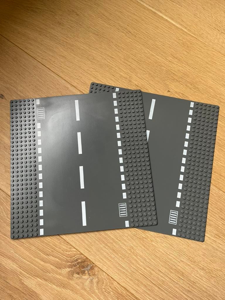 Lego 44336 rechte wegenplaten 2 stuks, Overige thema's, Lego, Ophalen of Verzenden, Zo goed als nieuw