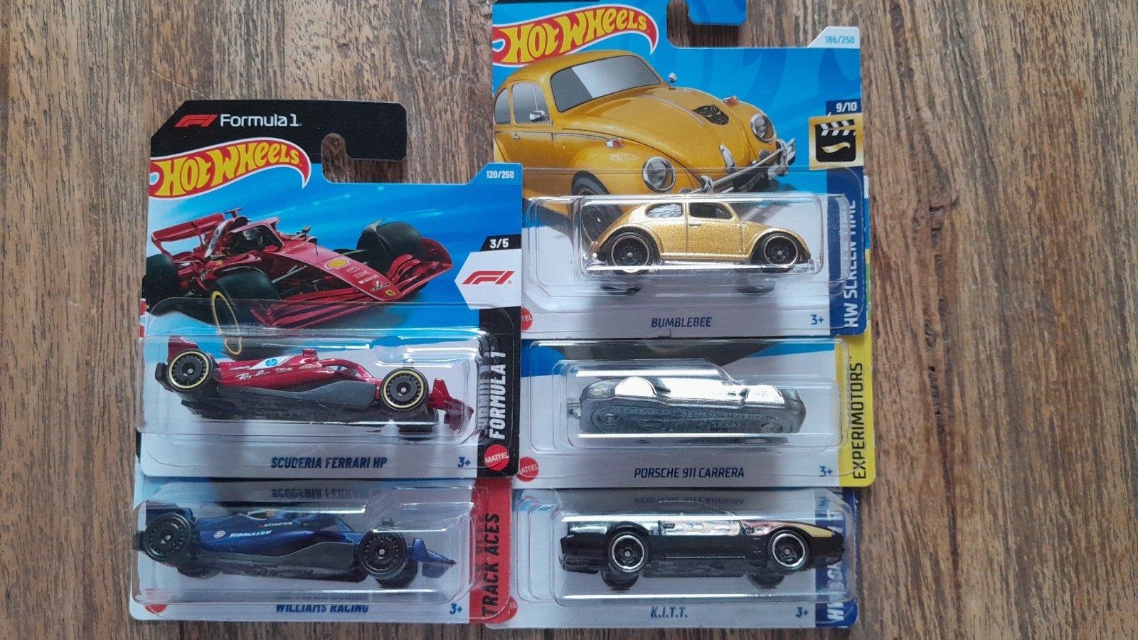 Hot Wheels Formule 1 en diverse auto's - Nieuw in verpakking, Ophalen of Verzenden, Nieuw