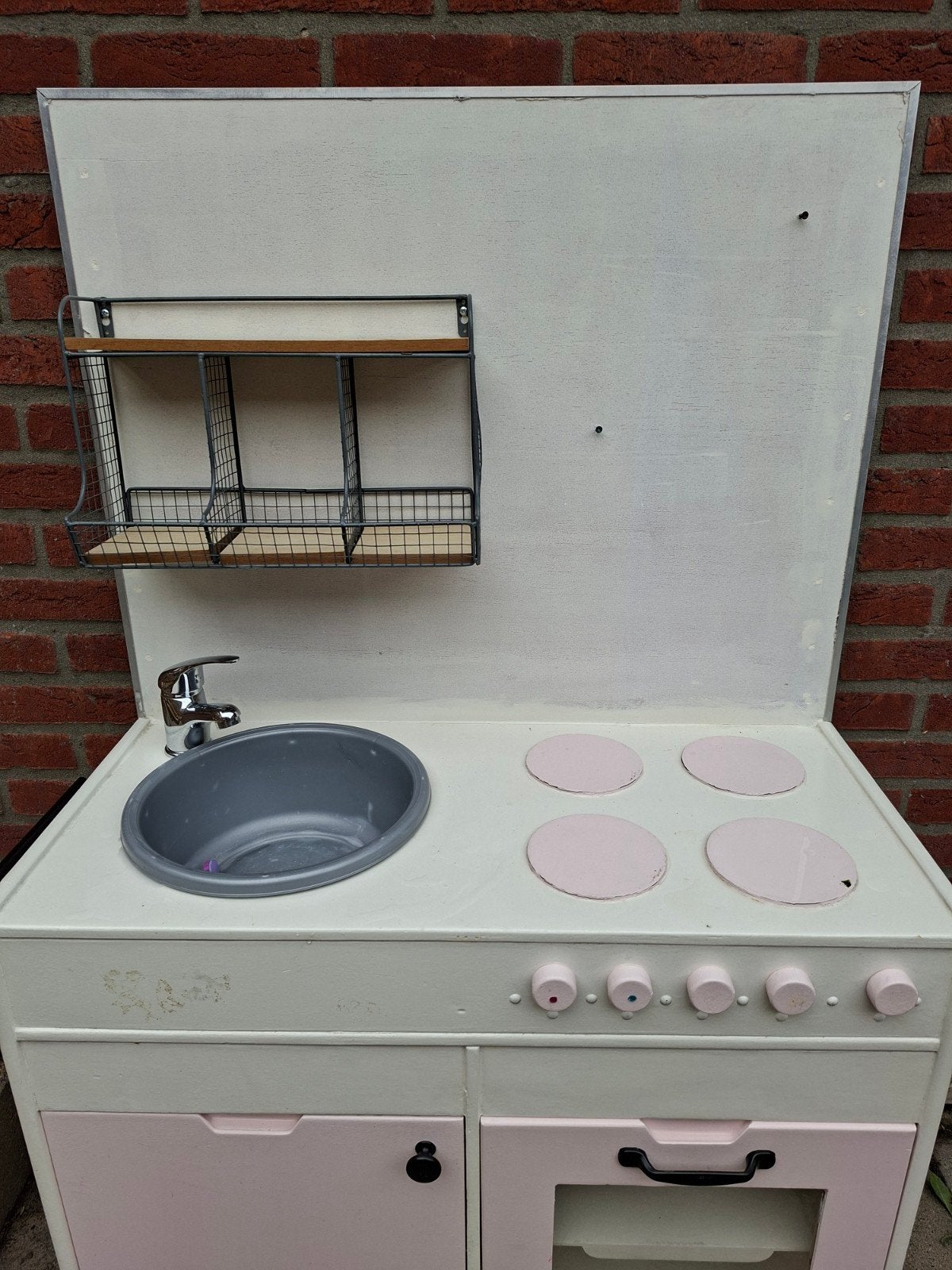 kinder keukentje, Kinderen en Baby's, Ophalen, Gebruikt, Hout, Speelkeuken