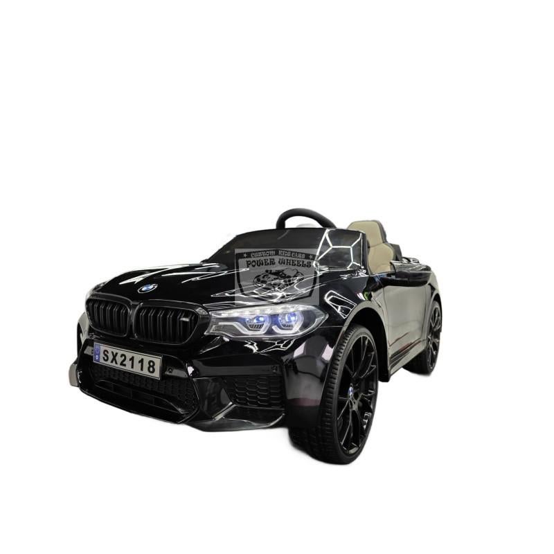 BMW M5 competition Elektrische Kinderauto 24 Volt 2.4g zwart, Kinderen en Baby's, Speelgoed | Buiten | Accuvoertuigen, Info@power-wheels.nl