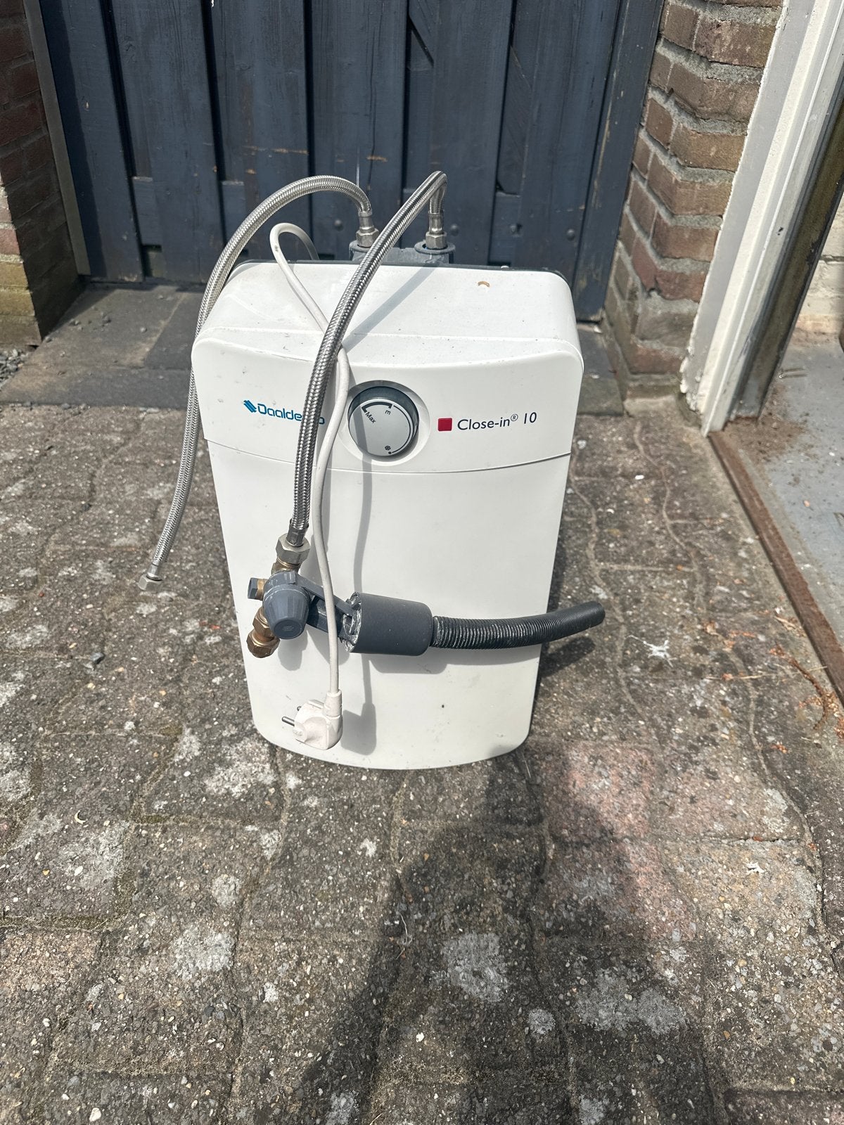 Daalderop Close-in 10 liter boiler, Doe-het-zelf en Verbouw, Geisers en Boilers, Ophalen, Gebruikt, Aardgas, Boiler