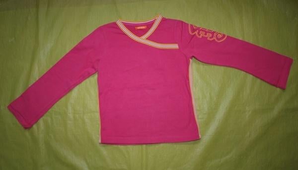 Roze Longsleeve HEMA (122-128), Gebruikt, Meisje, Ophalen of Verzenden, Shirt of Longsleeve