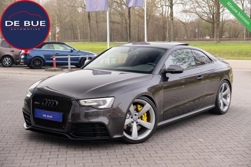 Audi RS 5 4.2 V8 FSI RS5 Quattro|B&O|Audi Exclusive|DAB|Pano, Auto's, Audi, Automaat, Euro 5, Gebruikt, 4 stoelen