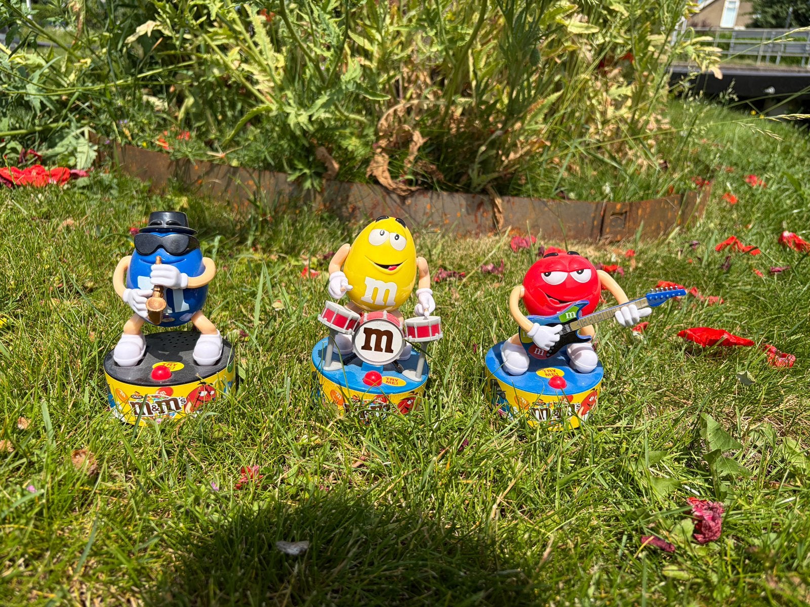 Drie M&M’s muzikanten collectibles, Verzamelen, Ophalen of Verzenden, Gebruikt, Gebruiksvoorwerp