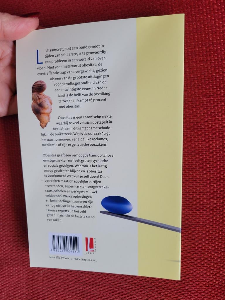 Boek over obesitas en overgewicht, Ophalen of Verzenden
