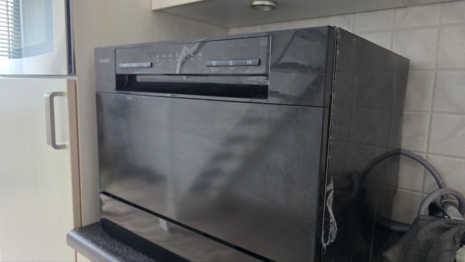 Zwarte midi vaatwasser te koop, Witgoed en Apparatuur, Ophalen, Minder dan 85 cm