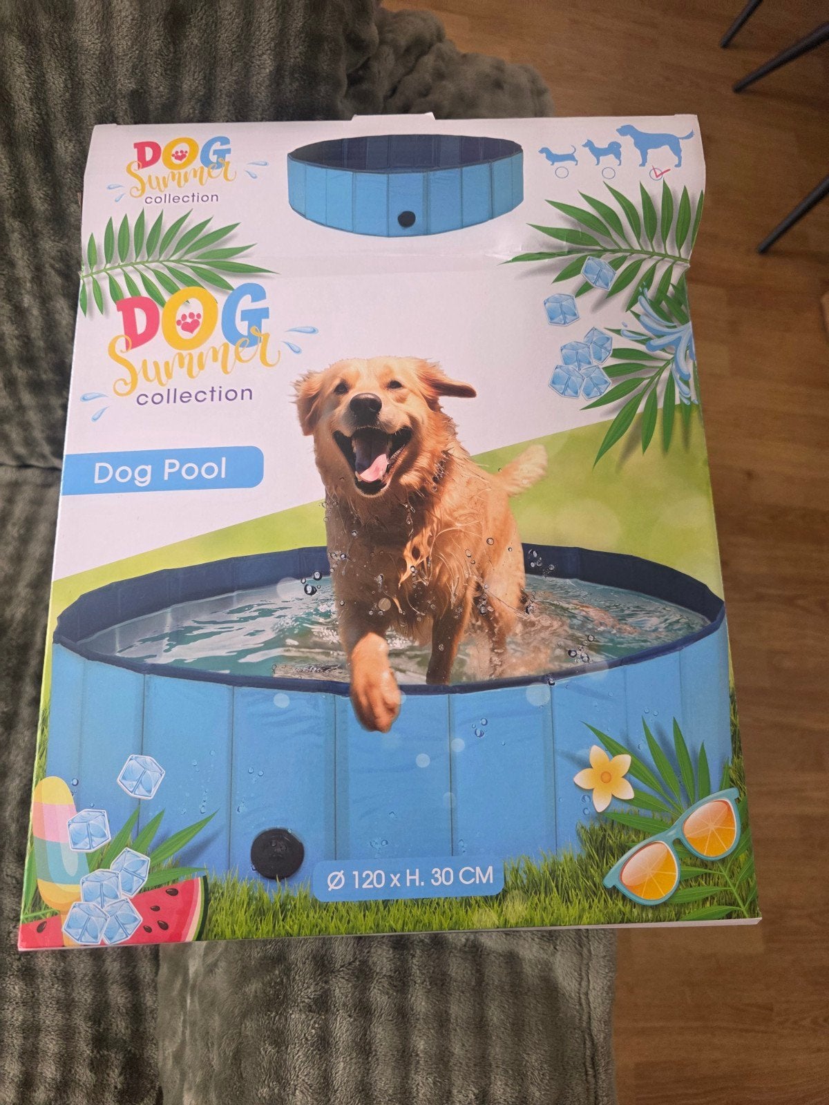 Honden zwembad, Ophalen, Zo goed als nieuw