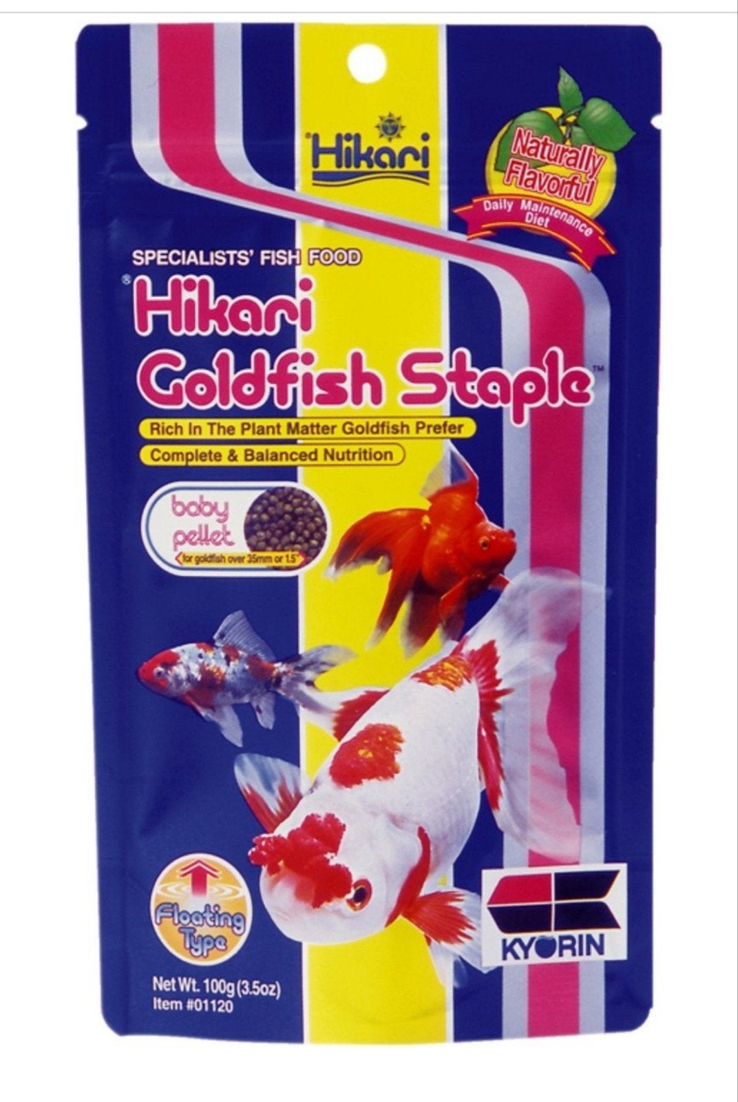 4 x Hikari 300 gr Goldfish Staple fancy goudvis Sluierstaart, Ophalen of Verzenden, Nieuw, Overige typen, Overige merken