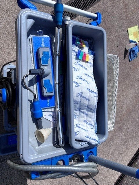 Sanivap Stoomreiniger SP400 compleet (nieuw) opruiming, Doe-het-zelf en Verbouw, Reinigingsmachines, Ophalen of Verzenden, Nieuw