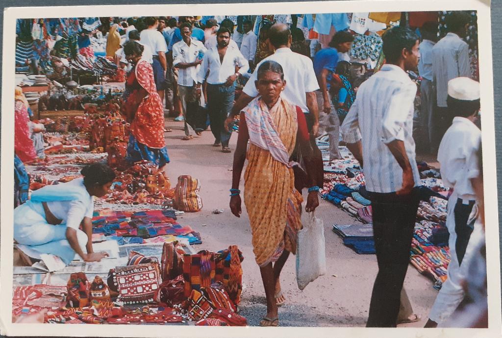 Ansichtkaart India, Ophalen of Verzenden, 1960 tot 1980, Gelopen, Buiten Europa