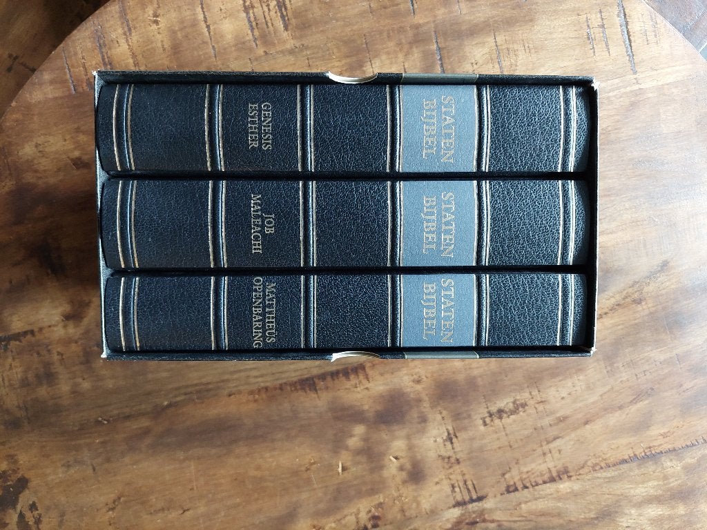 Statenbijbel in box, Ophalen of Verzenden