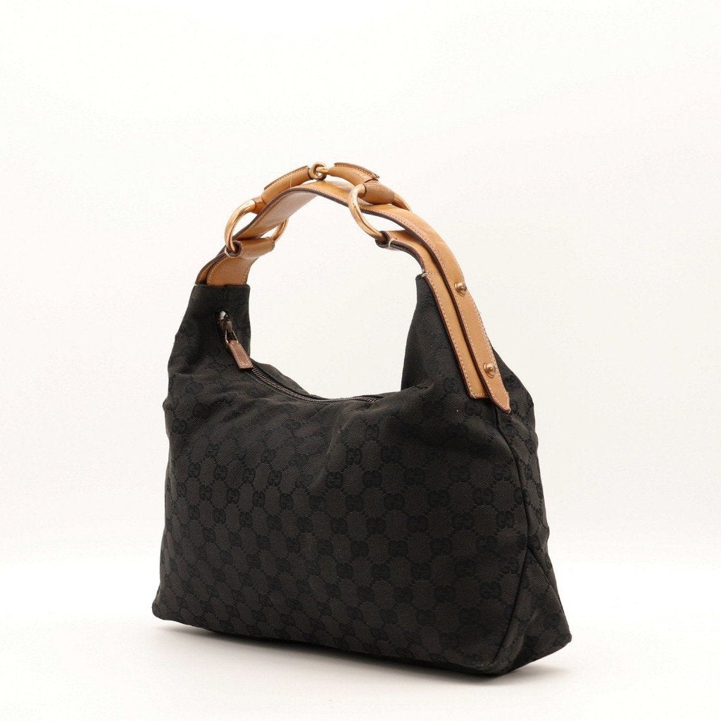 Gucci Horsebit hobotas, Verzenden, Gebruikt, Zwart, Overige typen