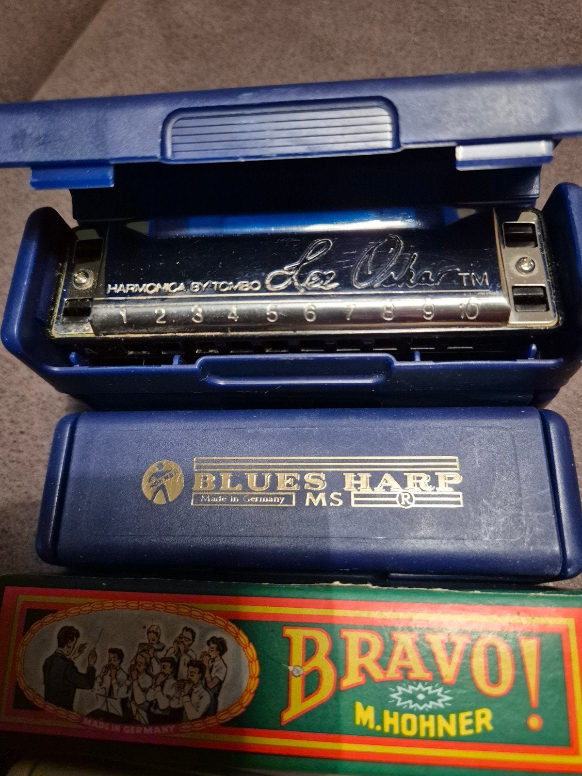 Hohner mondharmonica., Muziek en Instrumenten, Ophalen of Verzenden, Chromatisch, C-mondharmonica, Met koffer of doosje