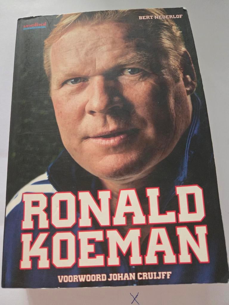 Ronald Koeman met voorwoord van Johan Cruijff, Boeken, Ophalen of Verzenden