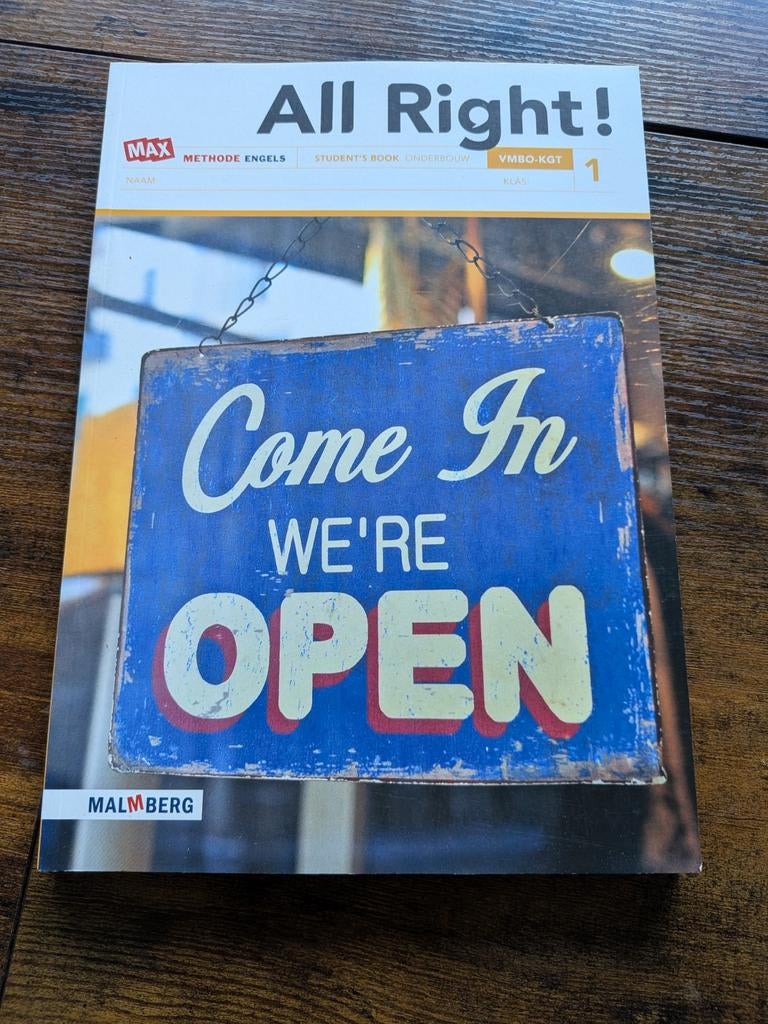 All Right! MAX lesboeken Engels, Boeken, Ophalen of Verzenden, Nieuw, Overige niveaus, Engels