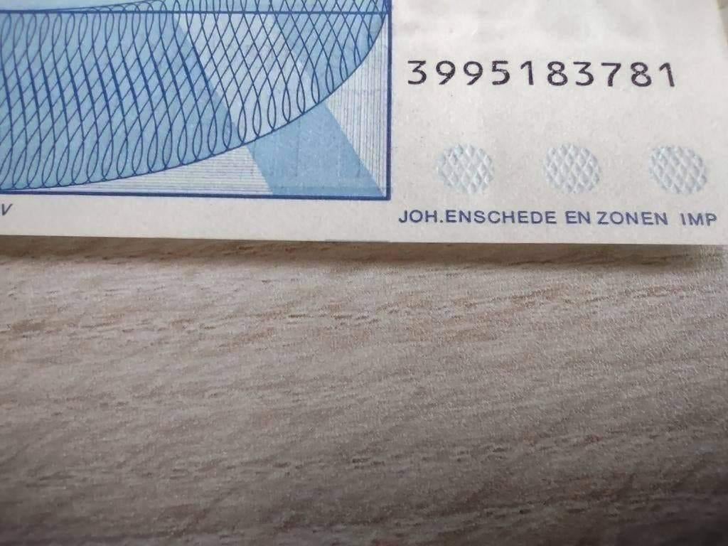 Misdruk biljet 10 gulden Frans Hals, snijteken amper te zien, Ophalen of Verzenden, 10 gulden
