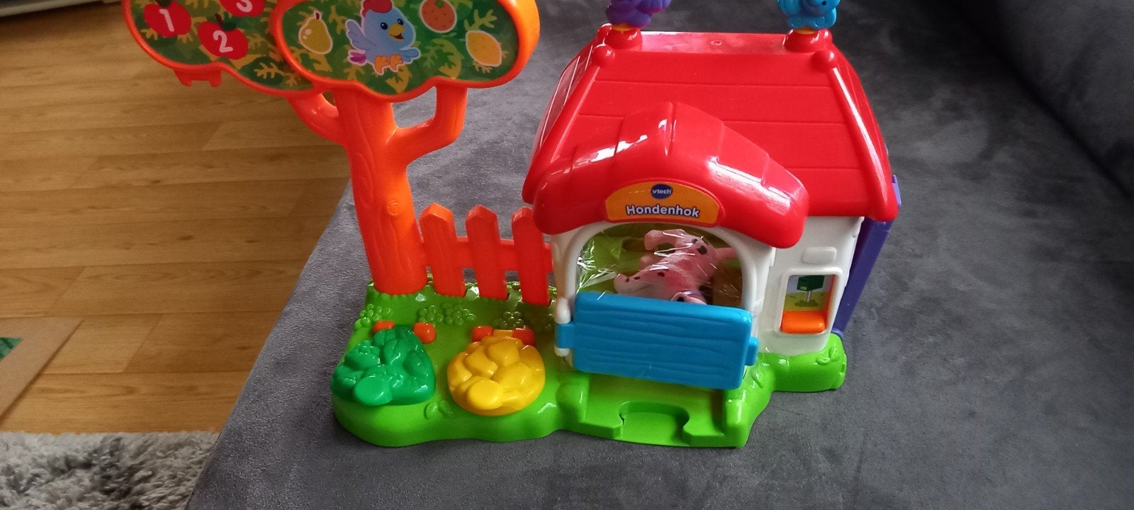 VTech Honden Hok Speelset met Geluid en Licht, Ophalen of Verzenden, Gebruikt, 6 maanden tot 2 jaar