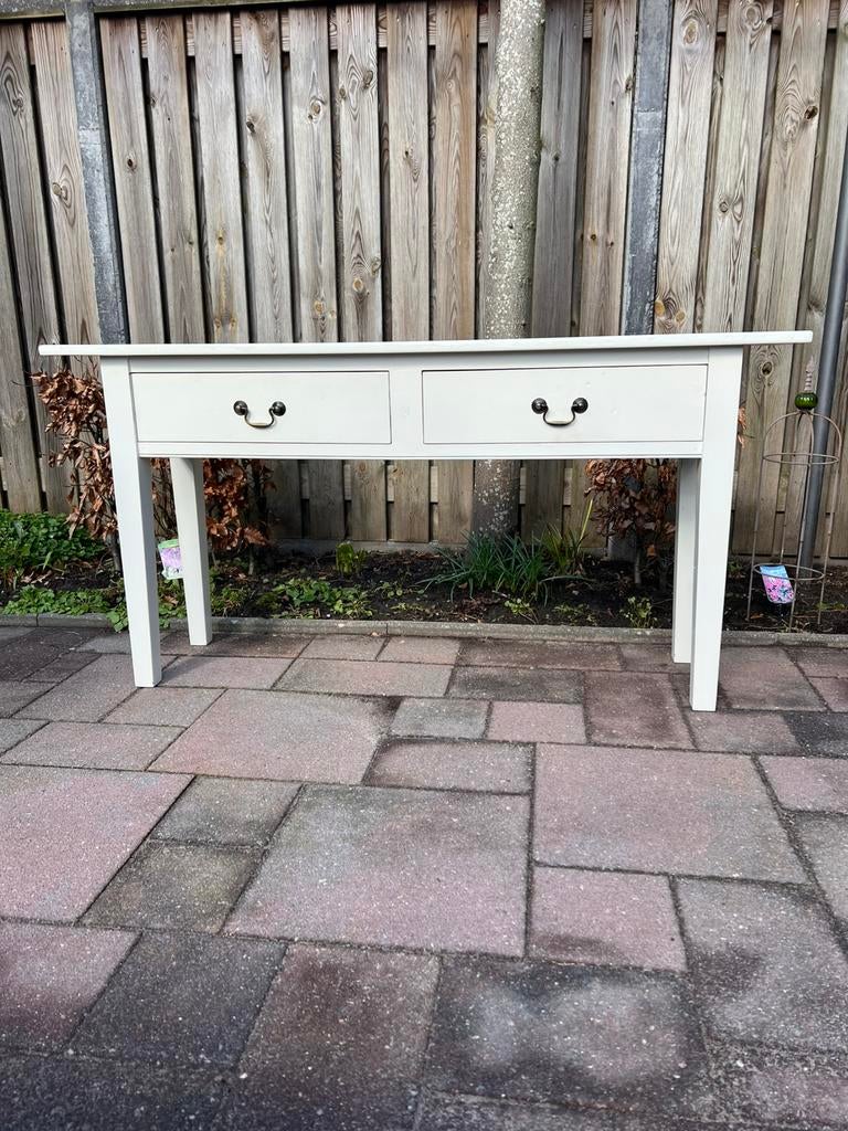 Sidetable, Huis en Inrichting, Ophalen, Gebruikt, 100 tot 150 cm, Overige houtsoorten