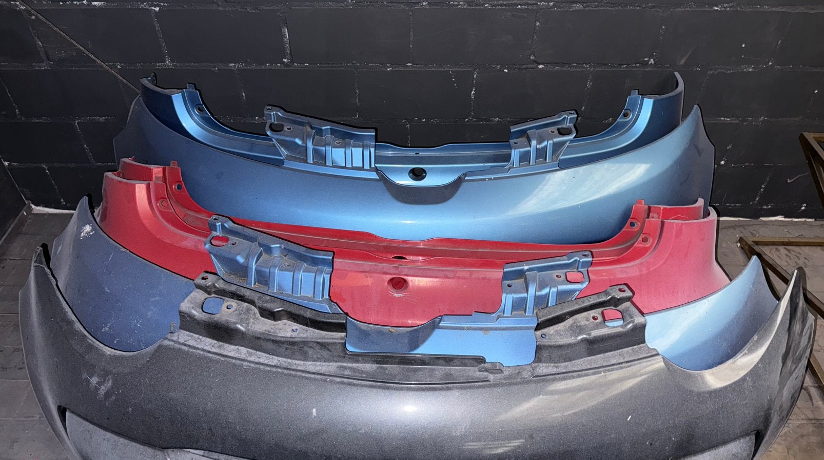 Diverse gebruikte achterbumpers Aygo, C1 en 107, Ophalen, Achter, Citroën, Bumper