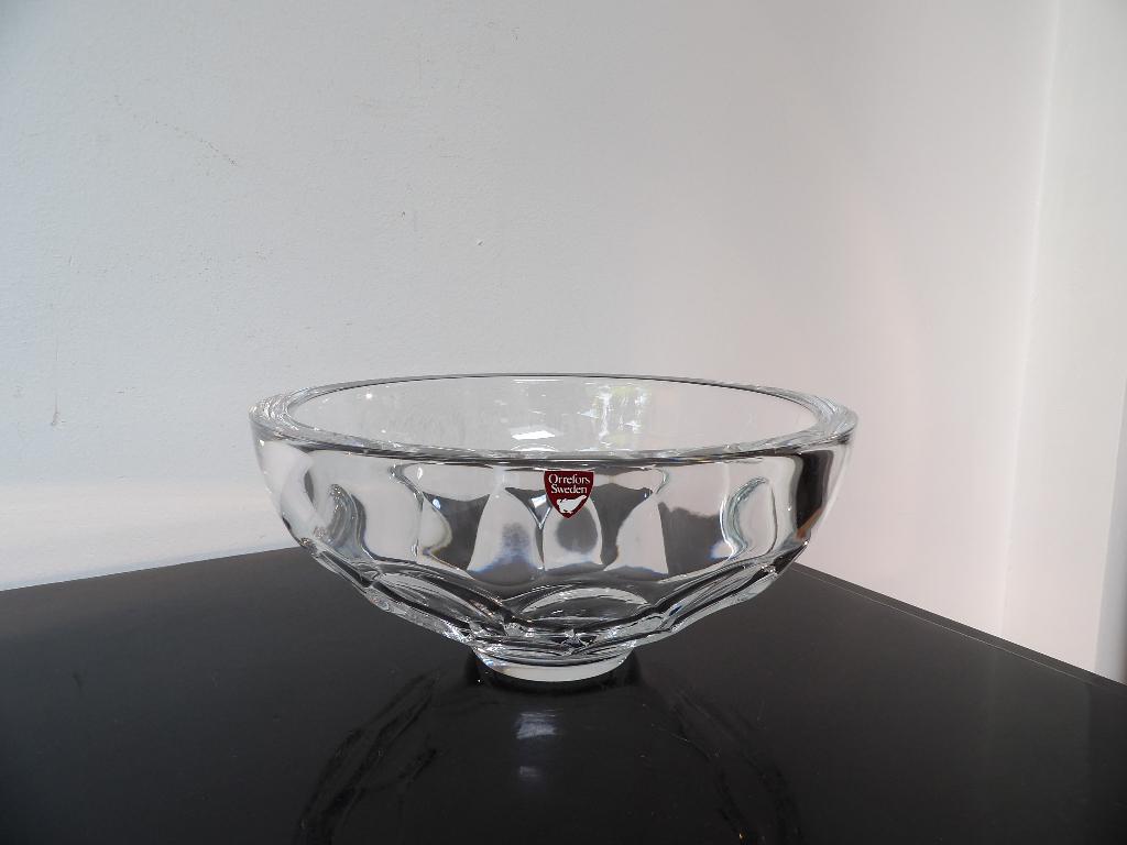 Orrefors sixties Schaal kristal, Antiek en Kunst, Ophalen of Verzenden