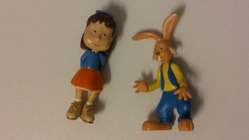 Minimolen le manege enchante Margootje Haas pvc figuren set, Ophalen of Verzenden, Gebruikt