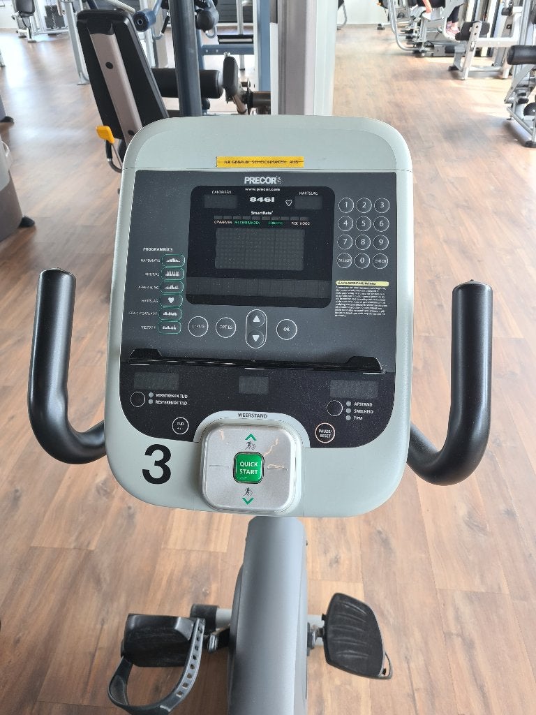 Precor hometrainer / recumbant bike ligfiets C842i / 846i, Ophalen, Gebruikt, Benen, Overige typen