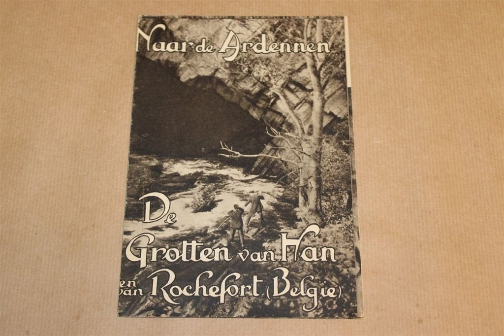 Zeldzame brochure - Grotten van Han Ardennen - 1925 !!, Ophalen of Verzenden, Zo goed als nieuw, Europa