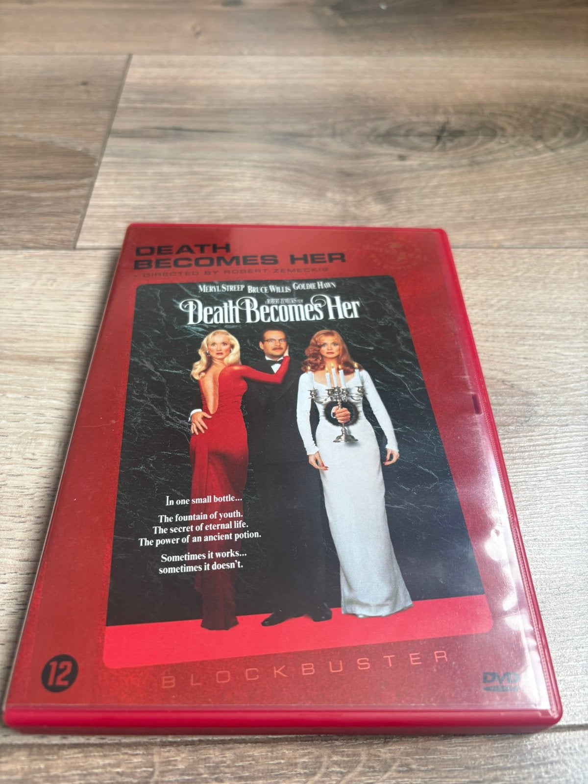 Death Becomes Her met Bruce Willis en Meryl Streep, Vanaf 16 jaar, Ophalen of Verzenden, Zo goed als nieuw, Actiekomedie