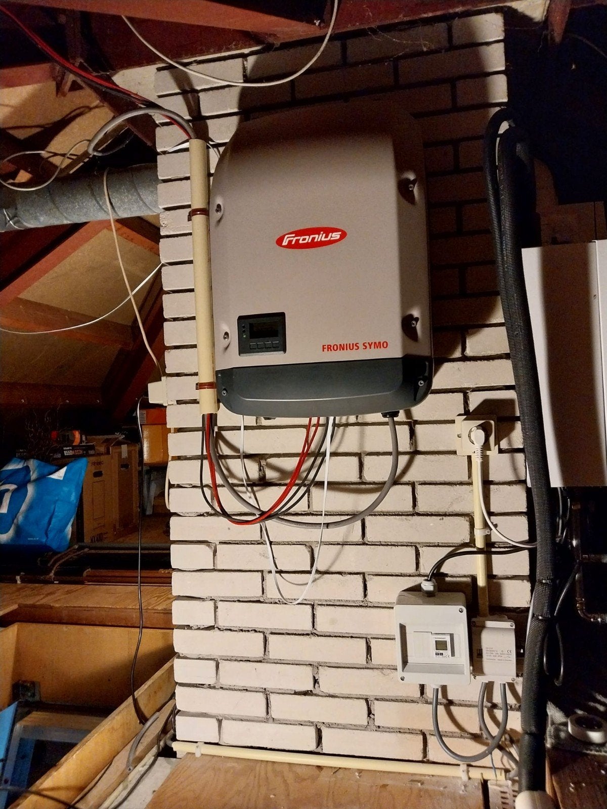Fronius Symo 4.5-3-M omvormer medio december beschikbaar!, Doe-het-zelf en Verbouw, Ophalen, Gebruikt