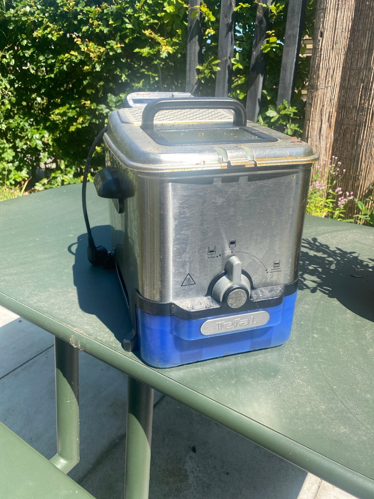 Tefal Friteuse - Gebruikt maar functioneel, 2 tot 3 liter, Ophalen, Gebruikt