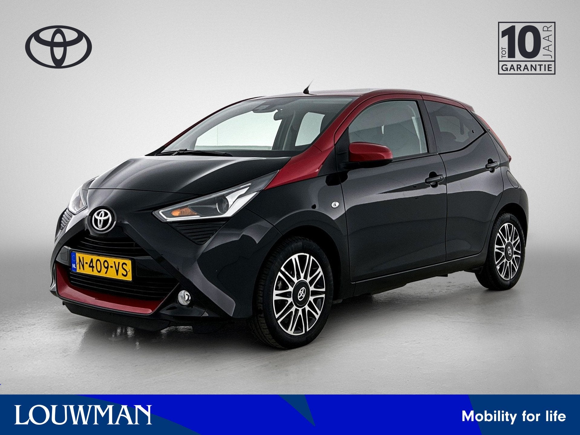 Toyota Aygo 1.0 VVT-i x-cite | Lederen bekleding | Achteruit