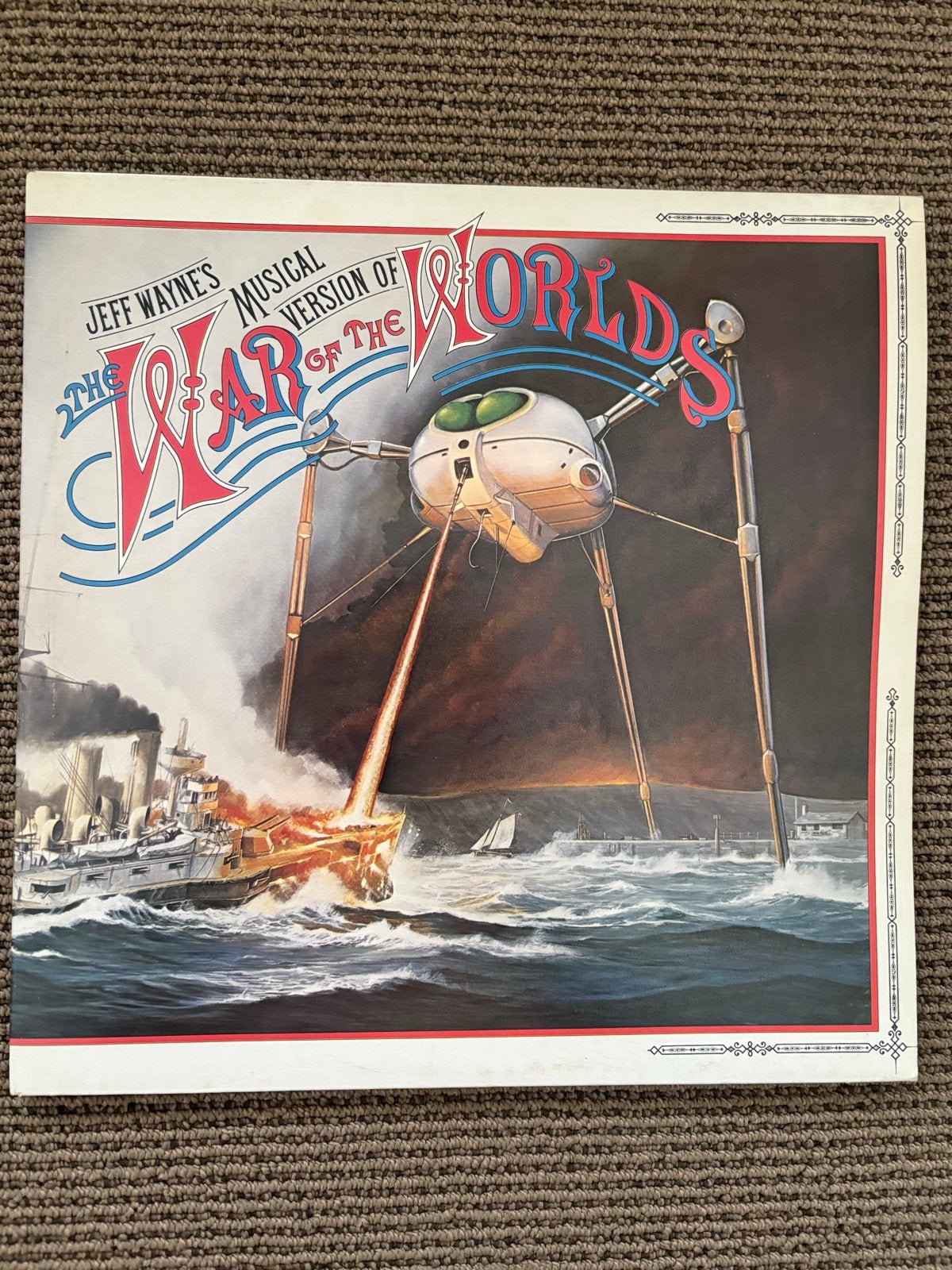 LP Jeff Wayne's - The War of the Worlds 1978, Gebruikt, Ophalen of Verzenden, 12 inch, Dubbel-LP