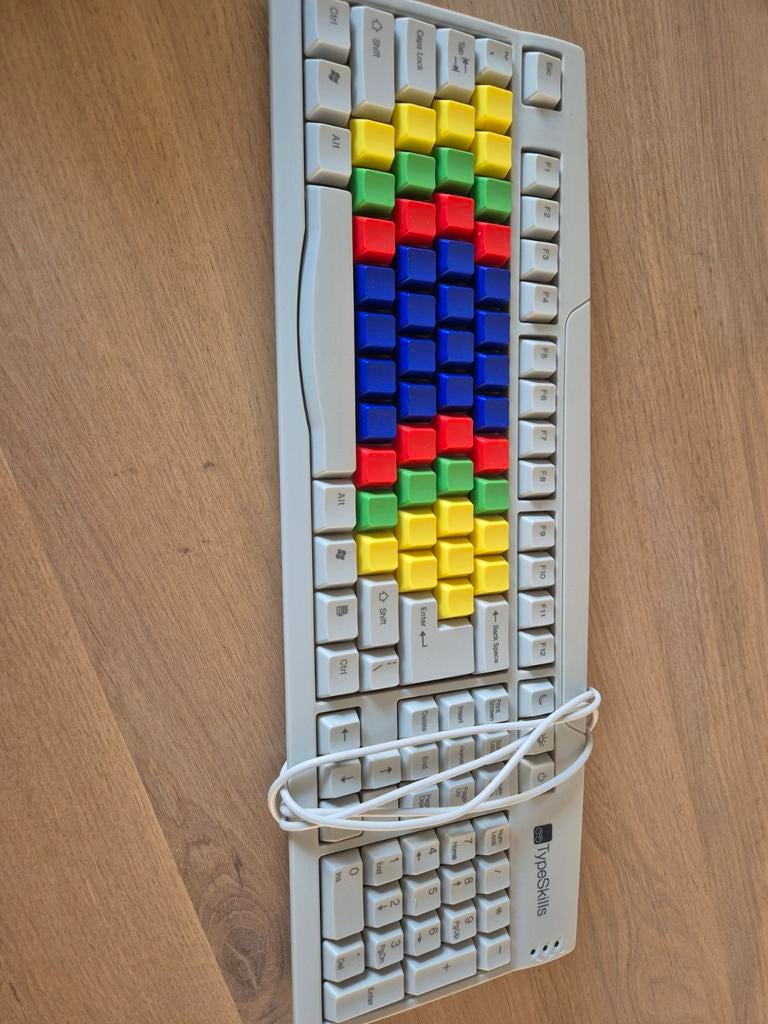 Toetsenbord voor blind typen - TypeSkills - Nieuwstaat, Ophalen, TypeSkills, Nieuw, Qwerty