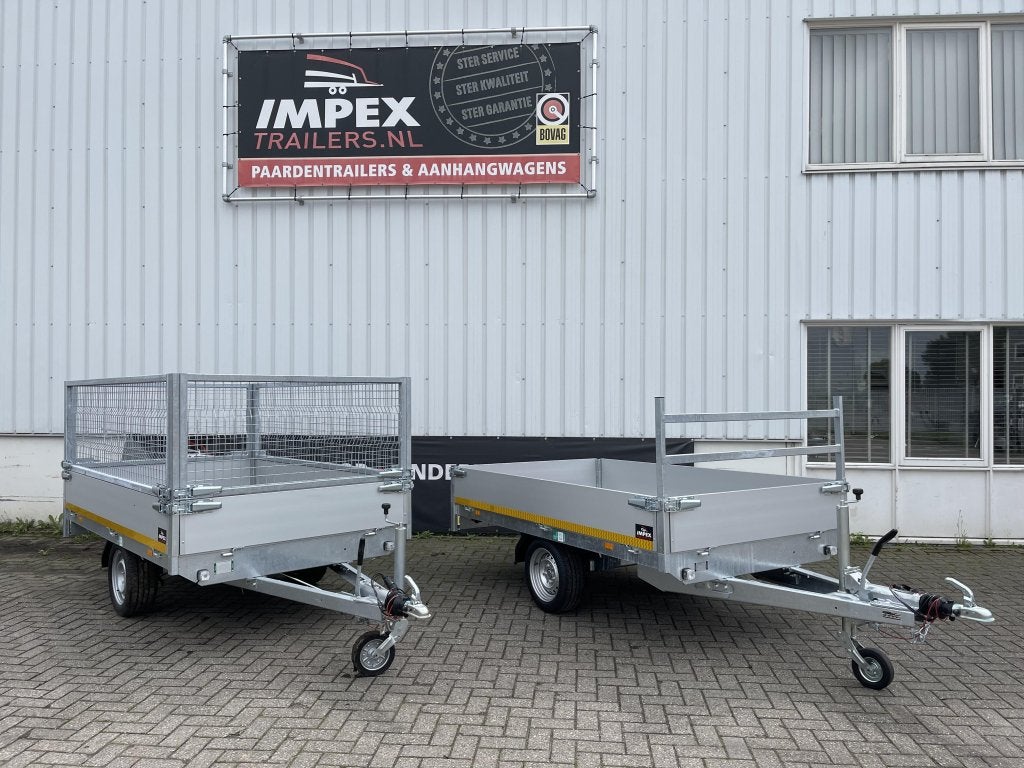 Bij Impex Eduard plateau afm. 260x150 1000-1350 of 1500 kg, Nieuw