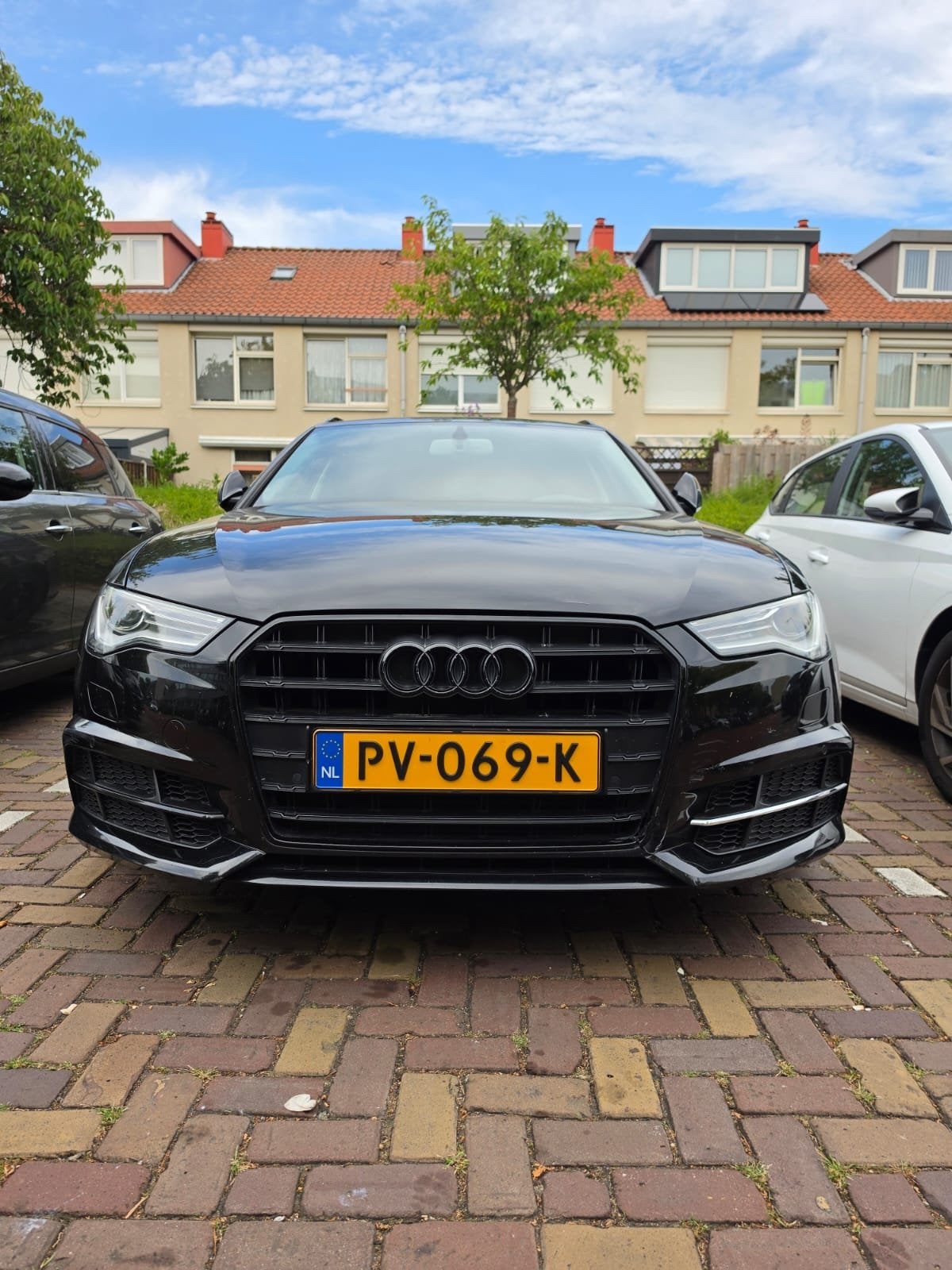 Audi A6 3.0 TDI 160KW Avant AUT 2017 Zwart, Auto's, Audi, 2000 kg, Zwart, Stationwagon, Diesel