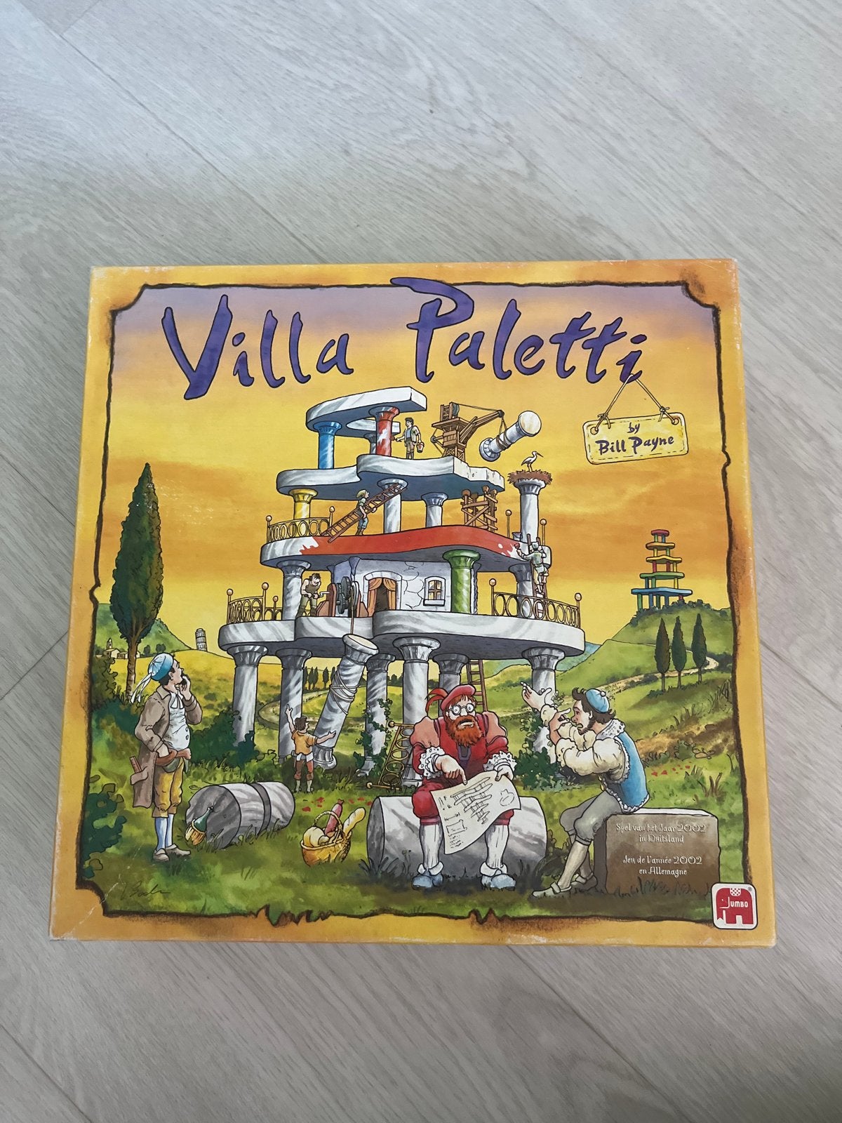 Villa Paletti - Strategisch Stapelspel van Jumbo, Drie of vier spelers, Ophalen of Verzenden, Gebruikt