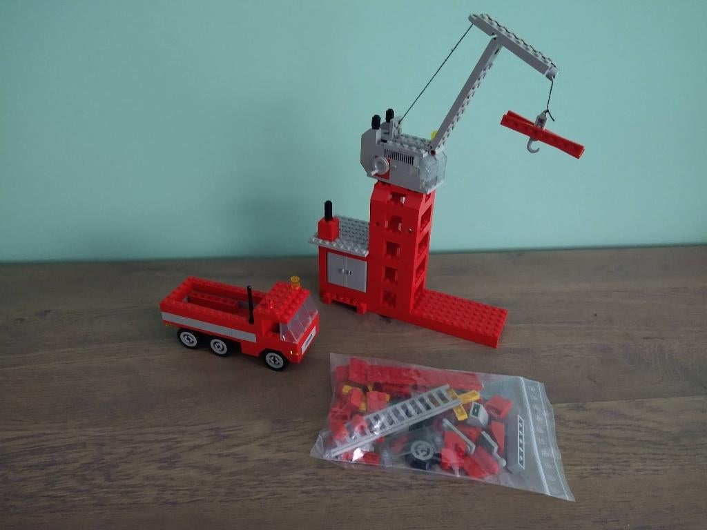 Lego Universal building set 772 Havenkraan Vrachtwagen, Gebruikt, Overige thema's, Lego, Ophalen of Verzenden