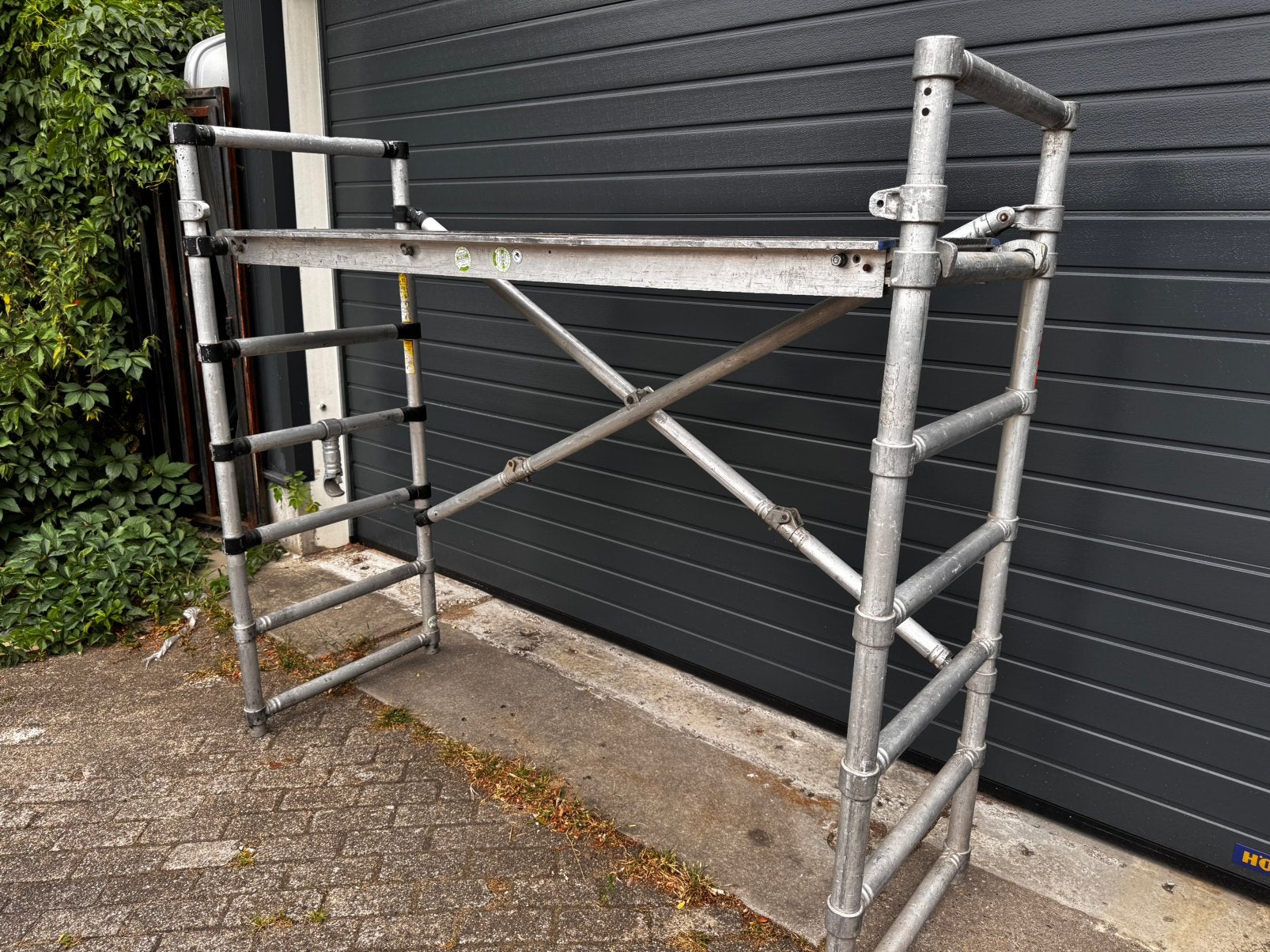 Stevige kamersteiger 175 x190, Ophalen, Gebruikt, Rolsteiger of Kamersteiger, Minder dan 2 meter