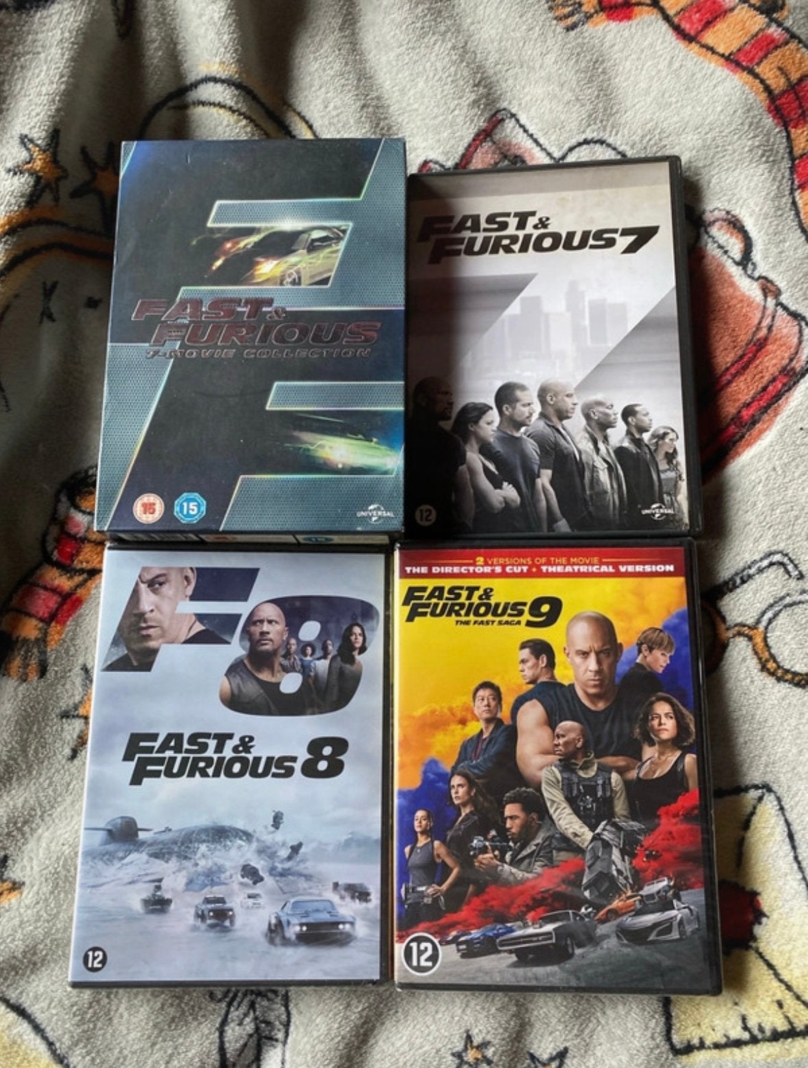 Fast & Furious Collectie 1-9 (DVD) - Zeer Goede Staat, Verzenden, Nederlands, Actie, Vanaf 12 jaar