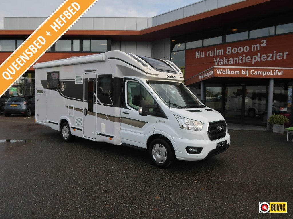 Benimar Cocoon 496 5mnd oud, 5 gordels, Caravans en Kamperen, Automaat, Diesel, L-zit, Cassettetoilet