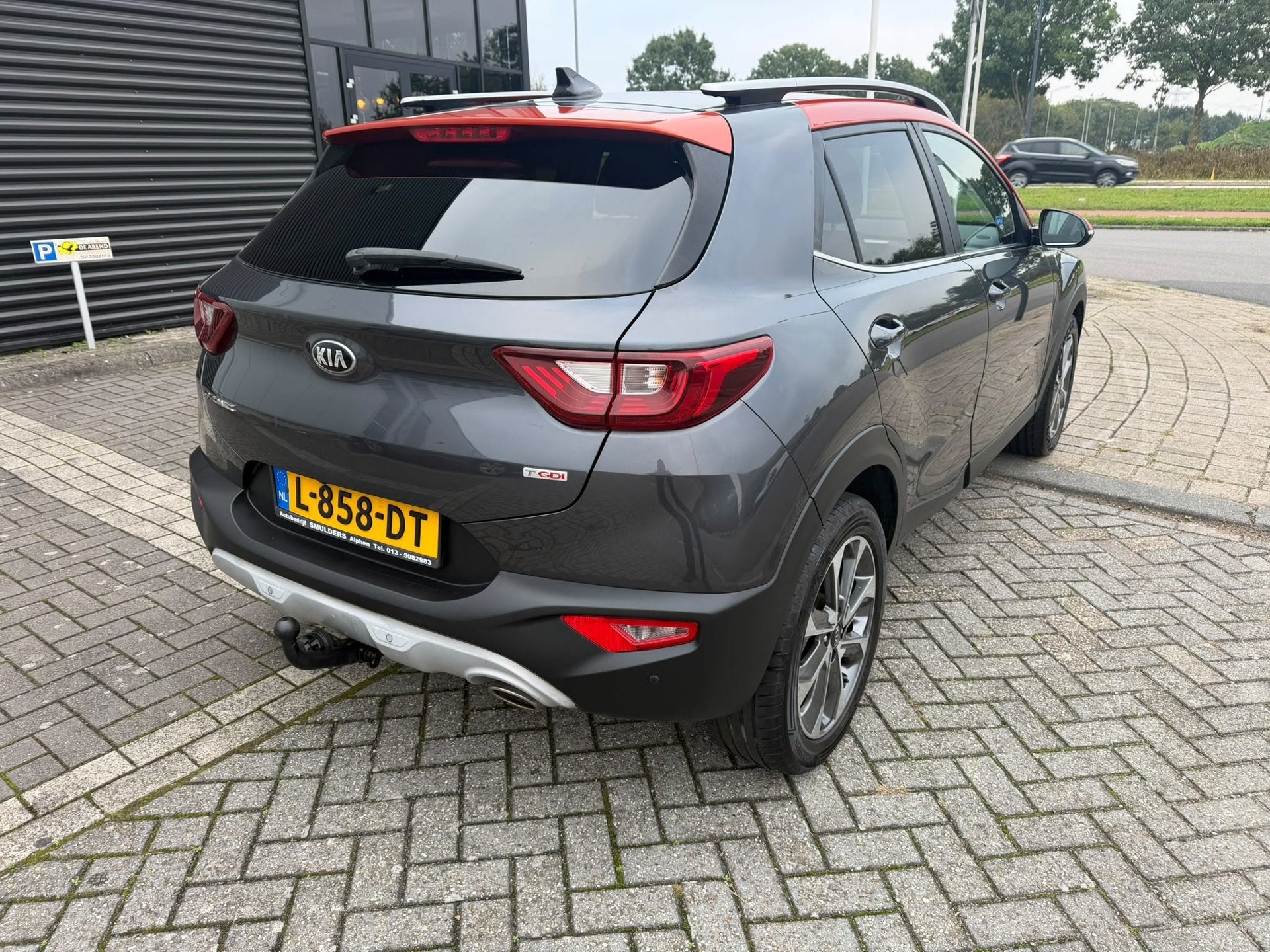 Kia Stonic 1.0 T-GDi DynamicLine Carplay navigatie achteruit, Auto's, Voorwielaandrijving, 450 kg, Gebruikt, Euro 6