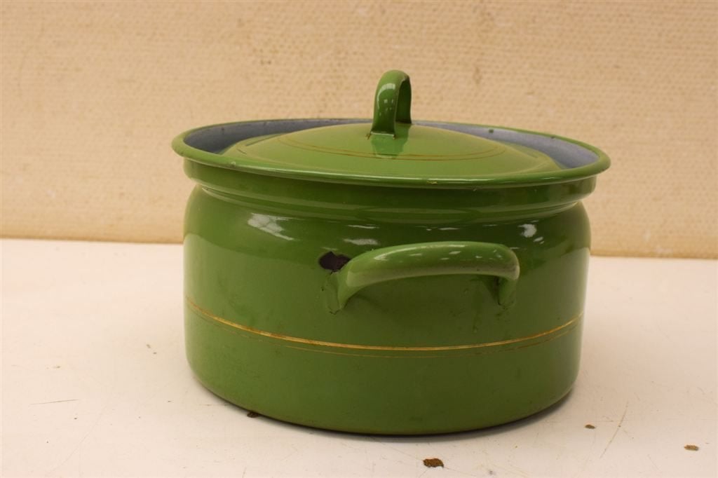 Emaille Pan 50088, Antiek en Kunst, Antiek | Emaille, Ophalen of Verzenden