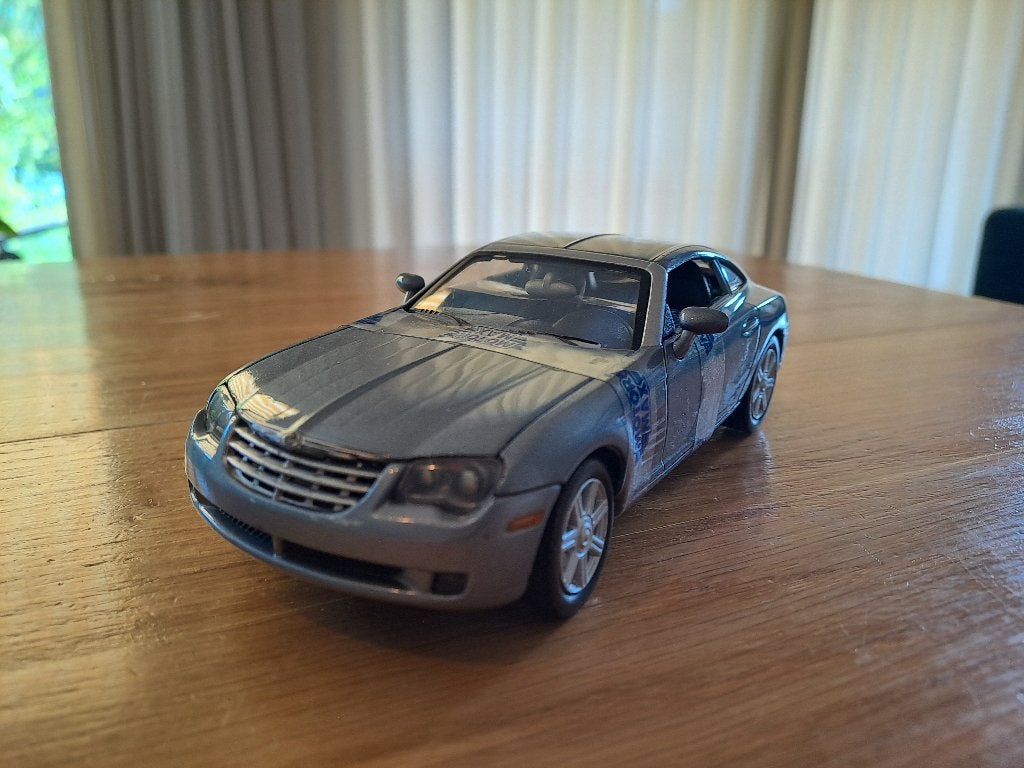 Chrysler Crossfire modelauto 1:24, Ophalen of Verzenden, Nieuw, Auto, Motormax